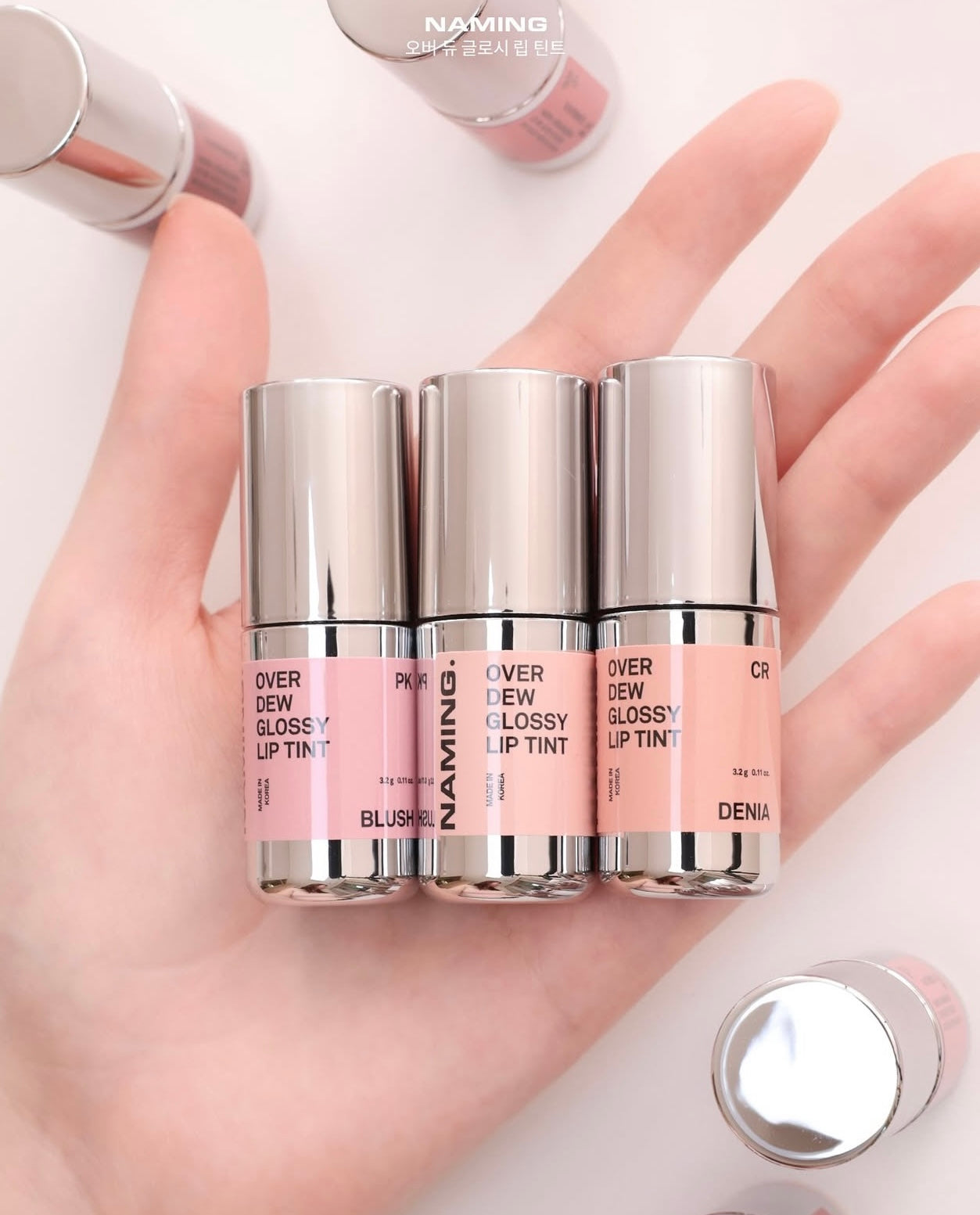 裸色唇釉首選⭐️NAMING 清透水光潤澤唇釉💫 NAMING Over Dew Glossy Lip Tint