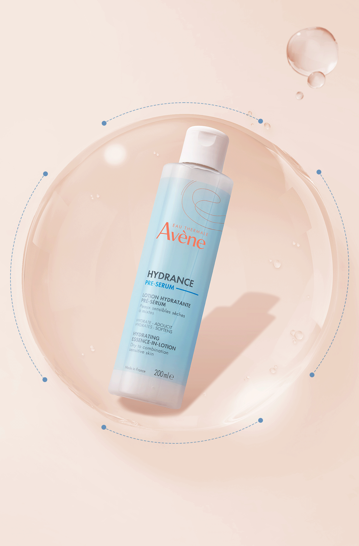 送超軟萌 Miffy 聯名網織化妝包 ✨ 瞬透爆水！Avène x  Miffy 限量版 💙 活泉水感保濕精華露