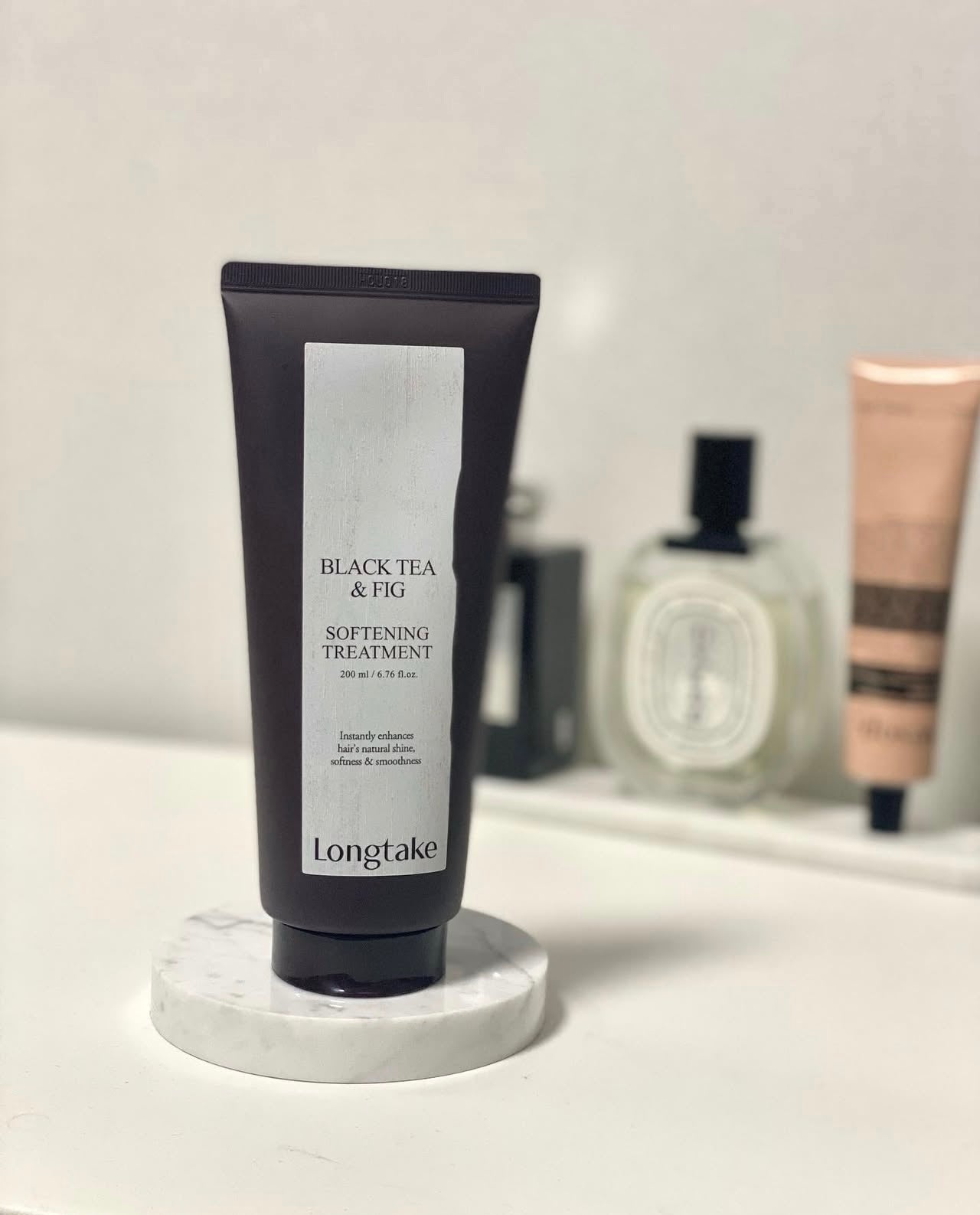 自留✨72小時留香 | Longtake 高級香氛強化護髮素🪵 Intensive  and  Softening Treatment | 香水般的綢緞髮質