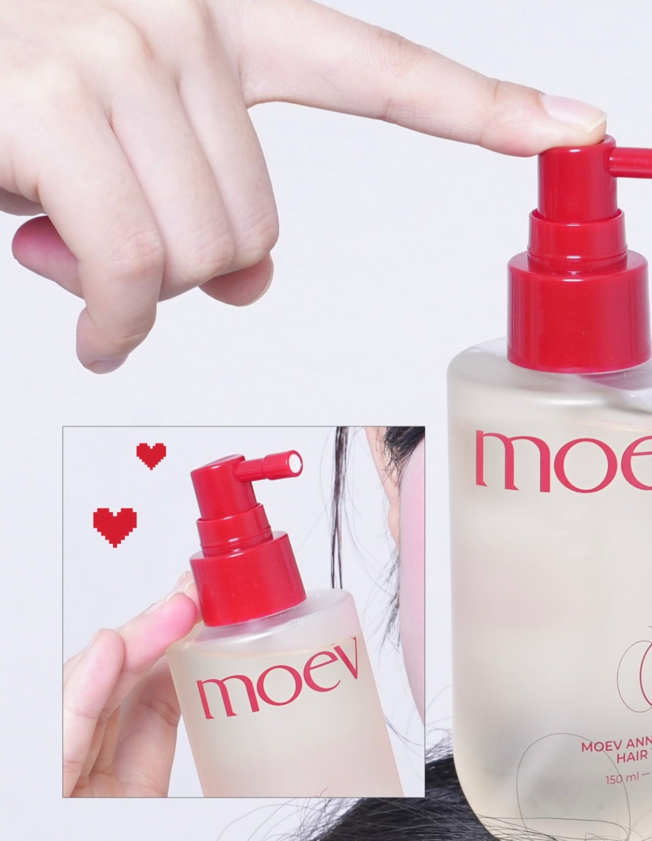 韓國的頂級醫美級護髮品牌🔥MOEV 賦活喚能養髮防脫精華液噴霧❤️ANNURCATIN™ Hair Tonic ✨