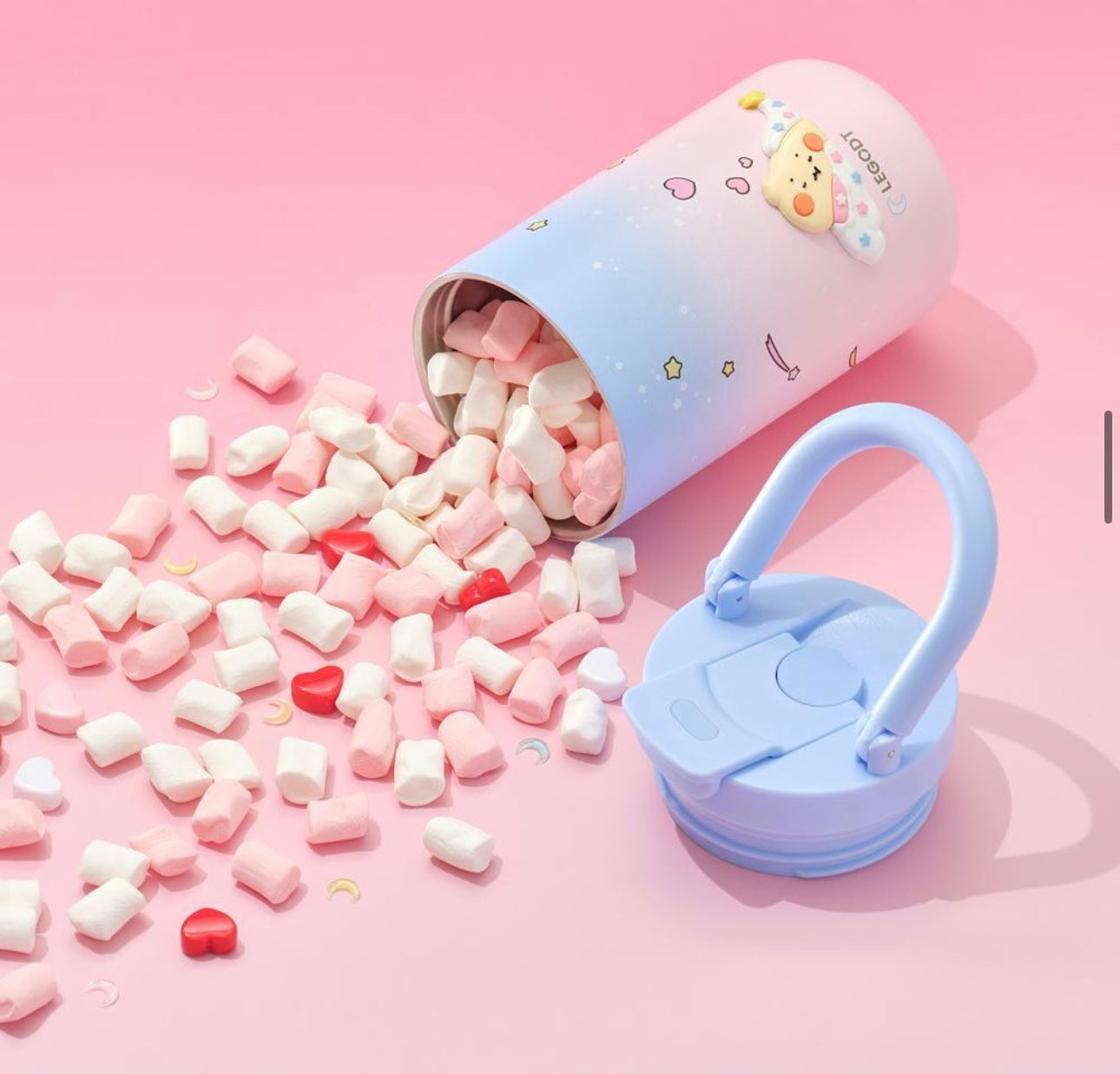 韓國人氣角色土豆熊 × OLIVE YOUNG 冷熱保溫杯LEGODT Loop Tumbler✨