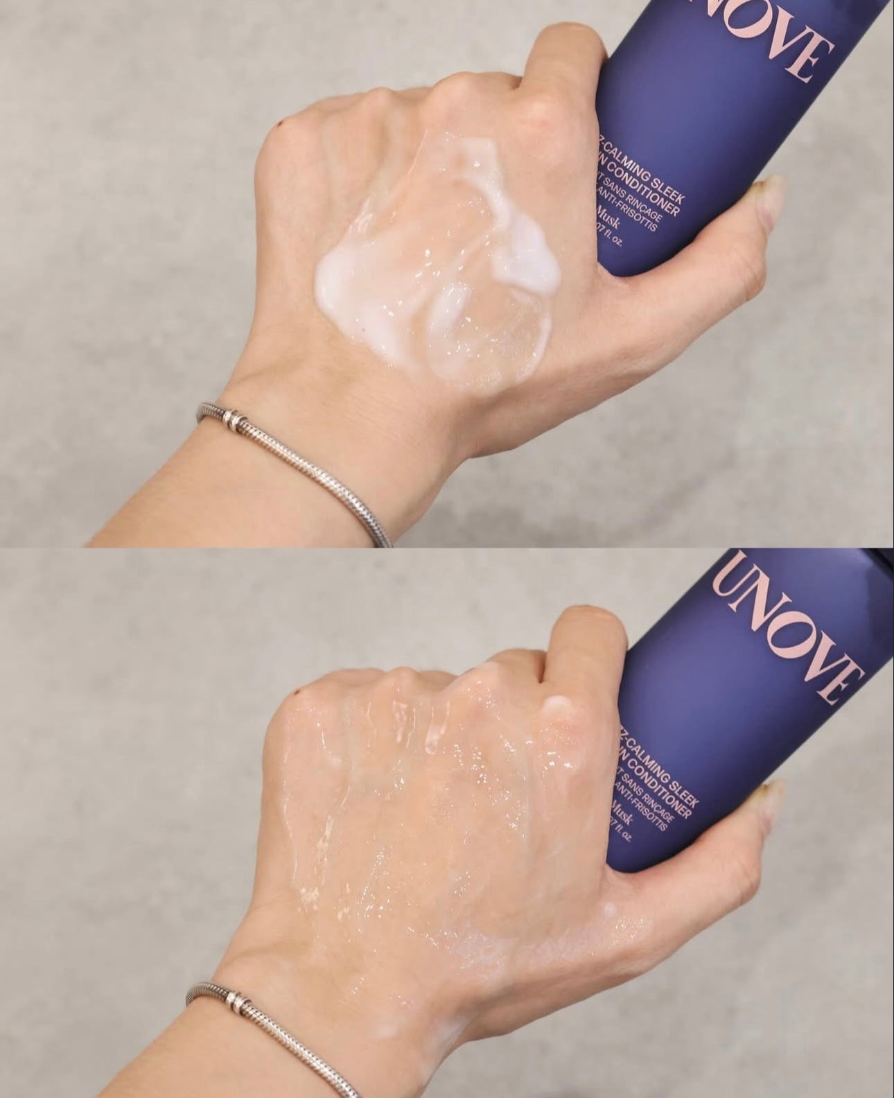 UNOVE 絲滑抗毛躁免洗護髮乳☁️| UNOVE FRIZZ-CALMING SLEEK LEAVE IN CONDITIONER💙