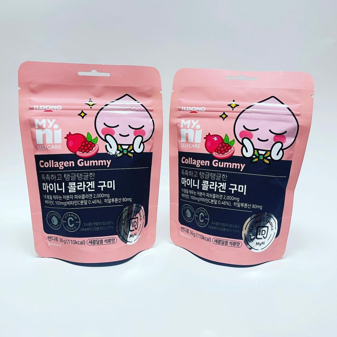 MYNI x  Kakao Friends 紅石榴膠原蛋白果汁軟糖  Collagen Gummy| 隨時隨地補充膠原蛋白的美肌軟糖 ❤️‍🔥