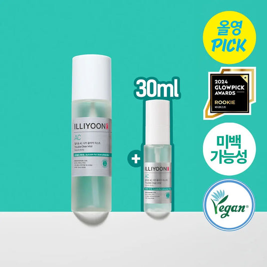 多送30ml✨Illiyoon積雪草身體去痘噴霧200ml| Illiyoon Cica Clear Body Mist🤍