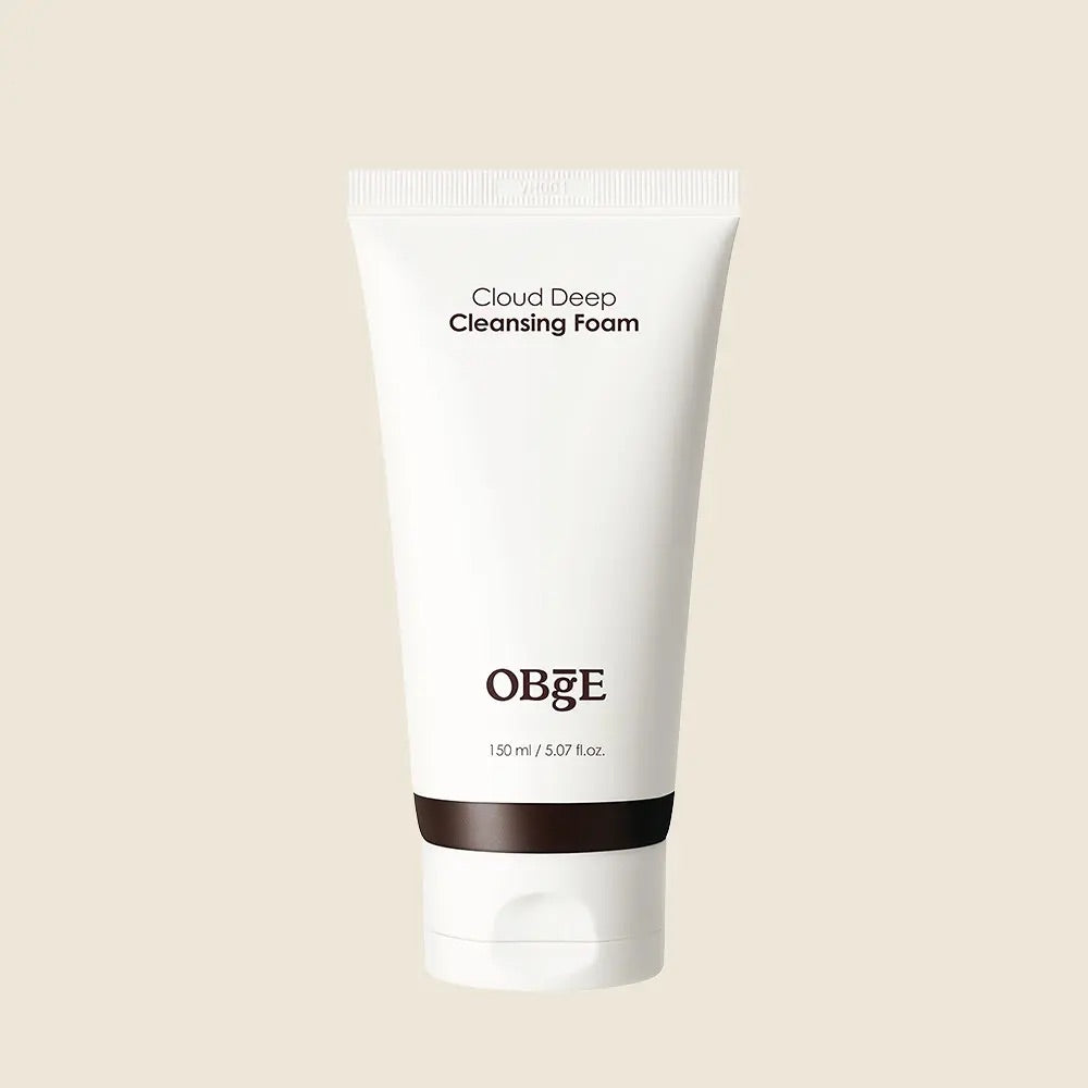 油光不告而別✨！Obge 雲朵系深層控油潔面乳☁️ Obge Cloud Deep Cleaning Foam