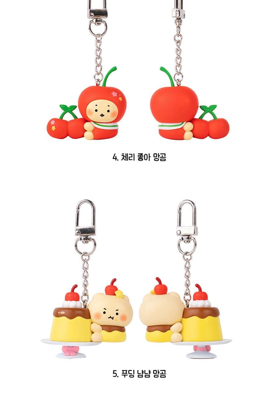 甜美聯名韓國人氣角色土豆熊x OLIVE YOUNG隨機盲盒掛件鑰匙扣✨