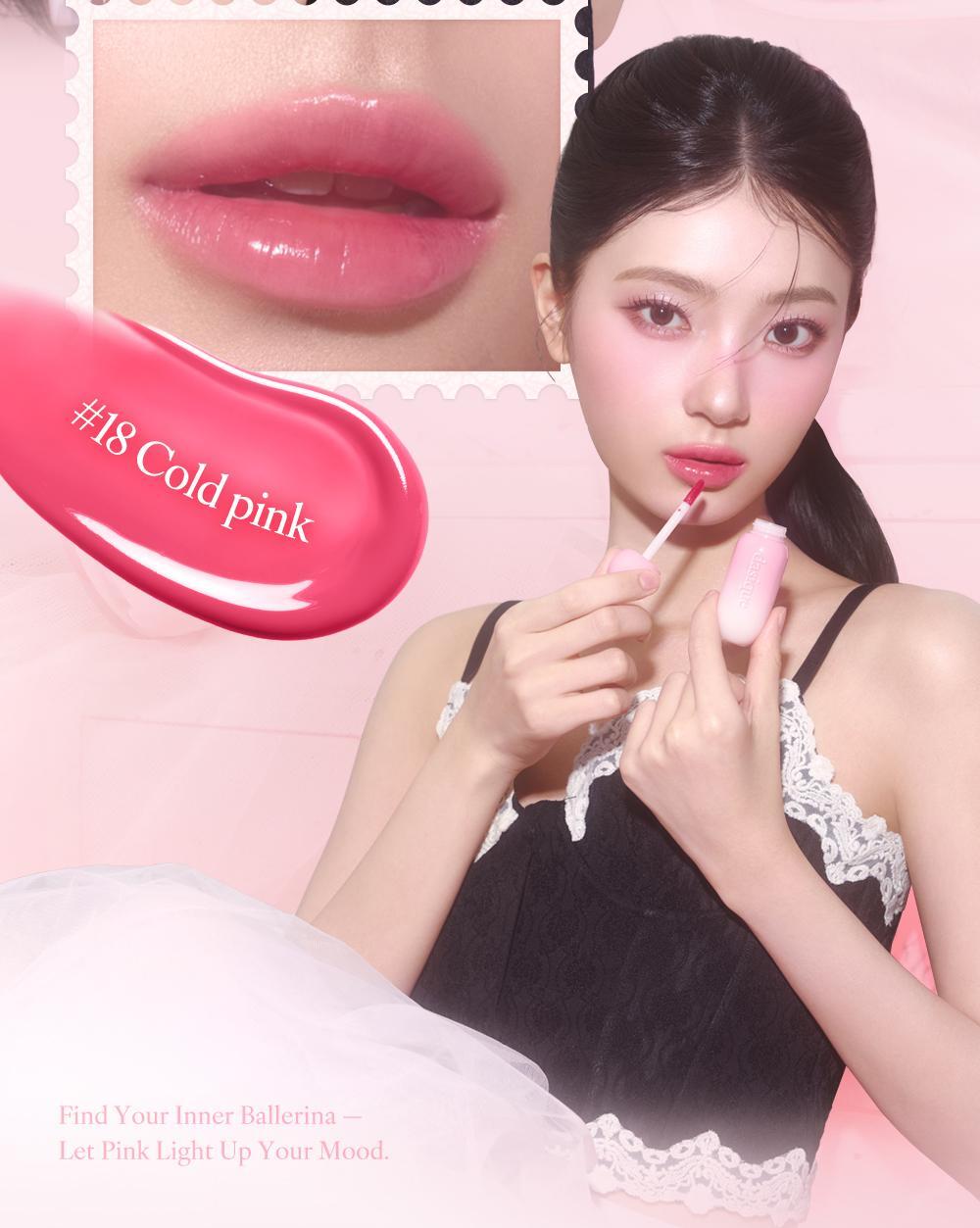 送mini唇釉✨Dasique Juicy Dewy Glow Tint 芭蕾風水潤鏡面唇釉🩰