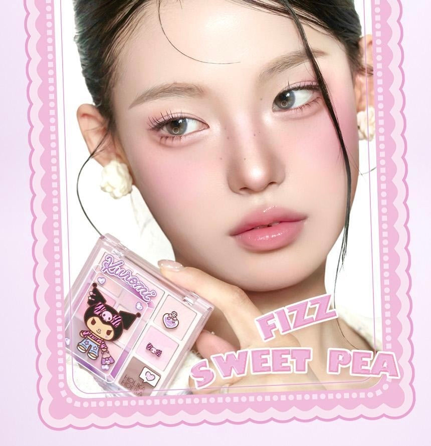 送鏡仔匙扣✨Holika Holika Sanrio Edition My Fave Mood Eye Palette9色眼影盤💖