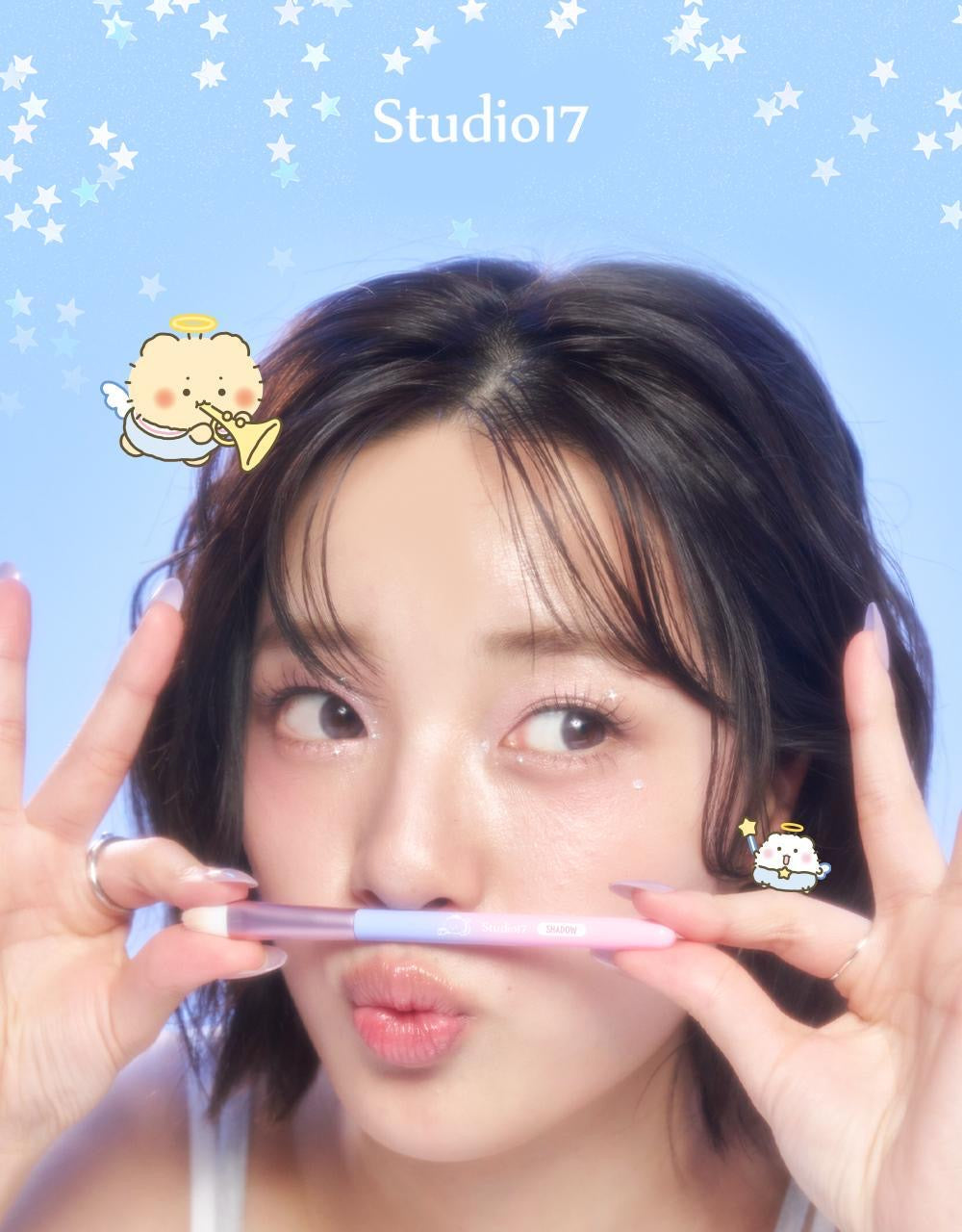 🌙 Studio17 × 土豆熊聯名專屬眼妝刷具套裝✨夢幻聯名