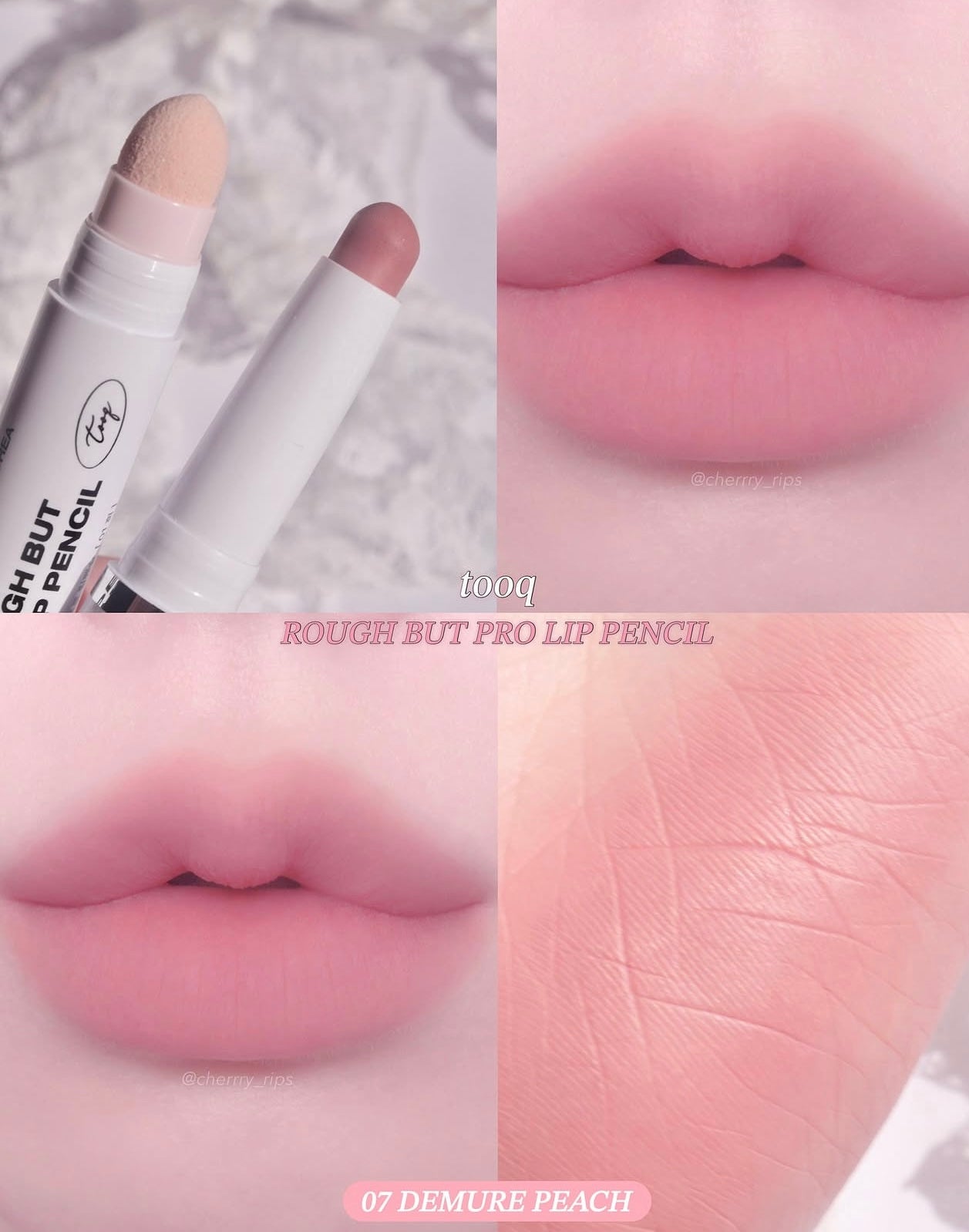 TOOQ 繪色大師專業雙頭唇線筆💫TOOQ Rough But Pro Lip Pencil💖