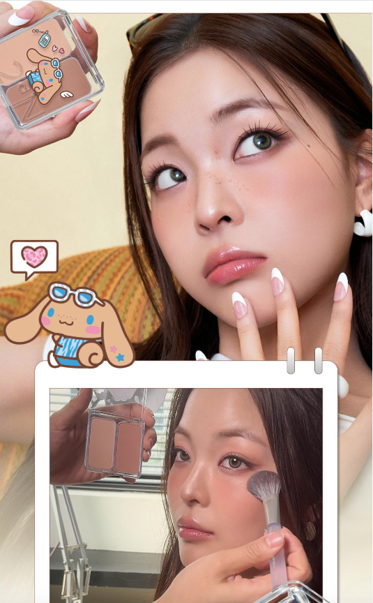送玉桂狗壓力球✨韓國賣斷網既小眾品牌😘2aN粉嫩牛奶色系雙色腮紅| 2aN DUAL CHEEK💖