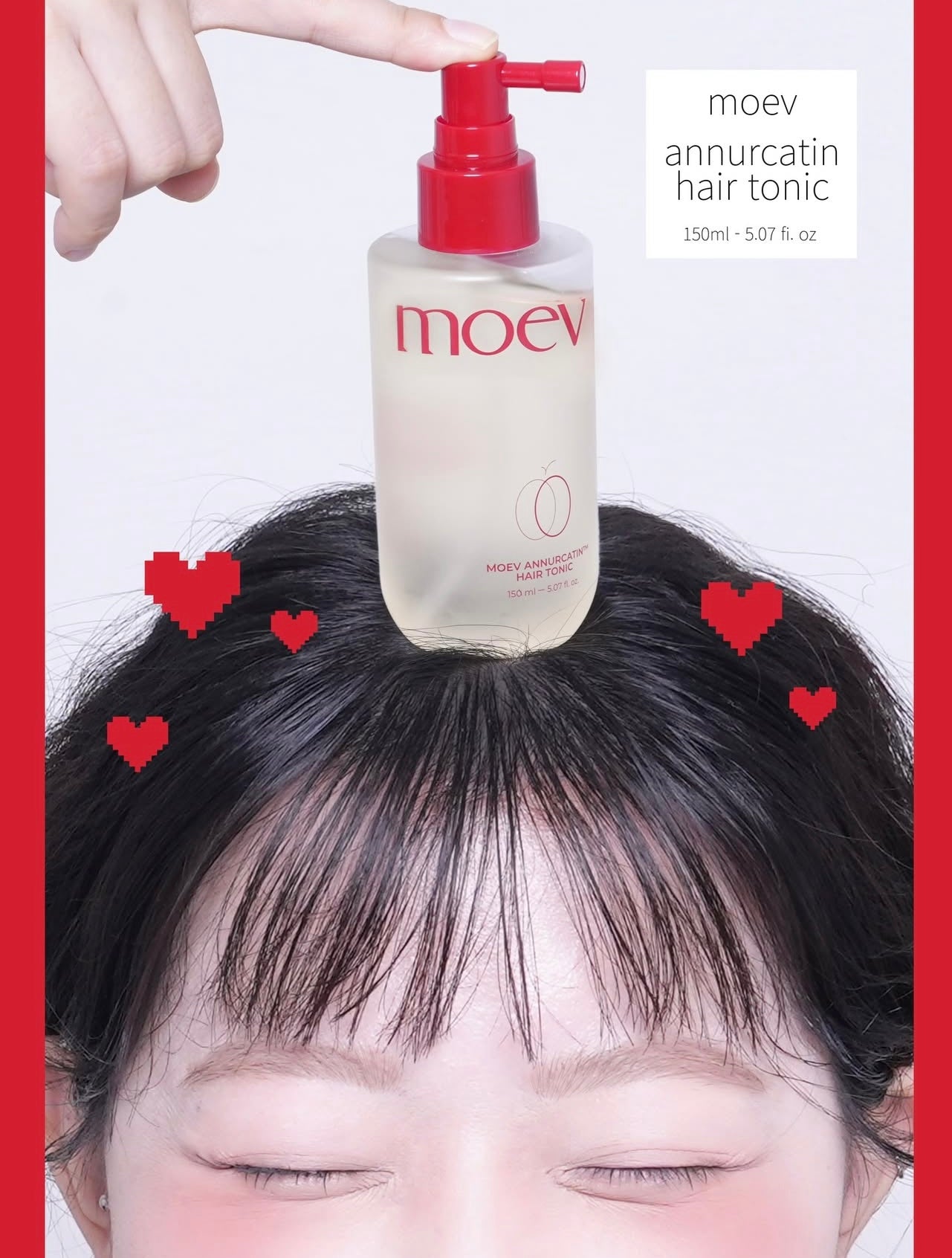 韓國的頂級醫美級護髮品牌🔥MOEV 賦活喚能養髮防脫精華液噴霧❤️ANNURCATIN™ Hair Tonic ✨