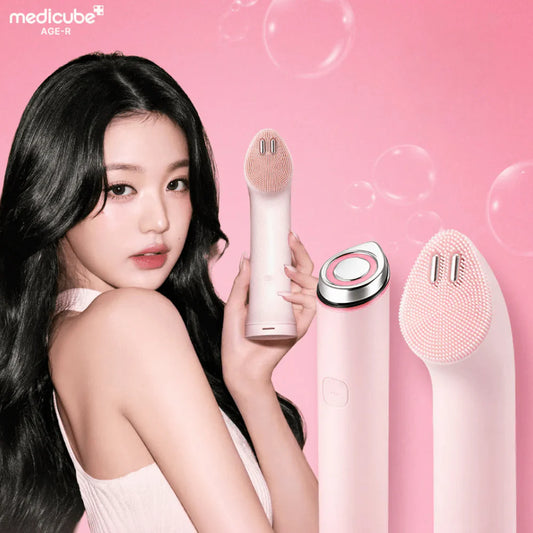 張員瑛代言🔥Medicube AGE-R Booster Cleanser 淨透光澤震動潔面儀