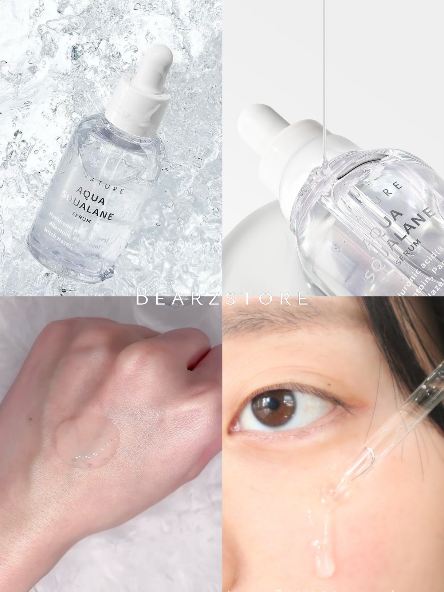 鎮靜修復保濕鎖水🦋| S Nature角鯊烷舒敏補濕精華💦S Nature Aqua Squalane Serum| 毛孔•皮脂 KO✨