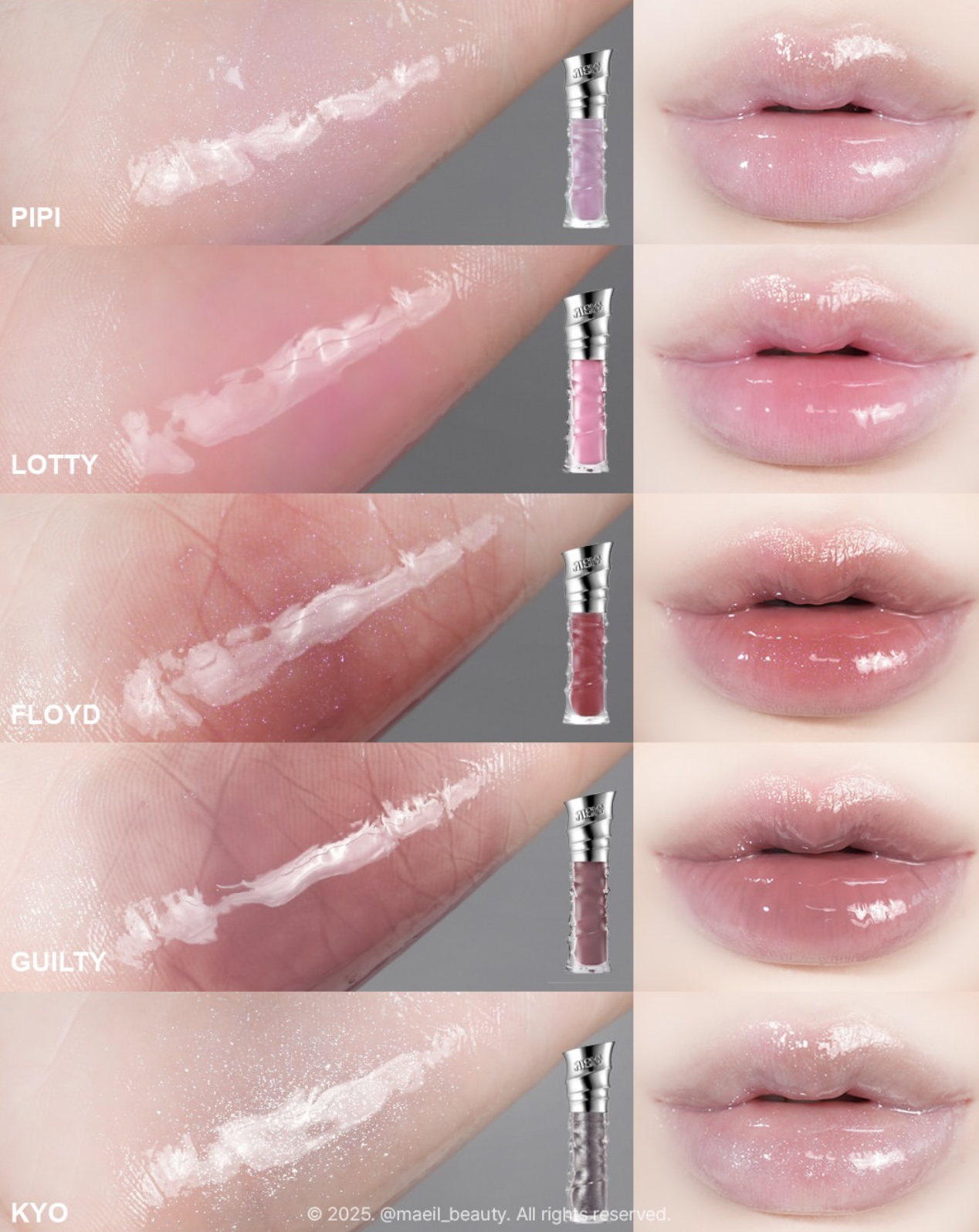 RISKY 金屬感極致光澤唇釉🩶⛓️ RISKY Be Bold Lip Gloss