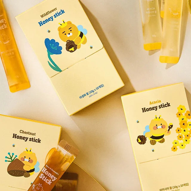 【獨家發售】🇰🇷KAKAO FRIENDS 天然蜂蜜棒禮盒🐝 🍯