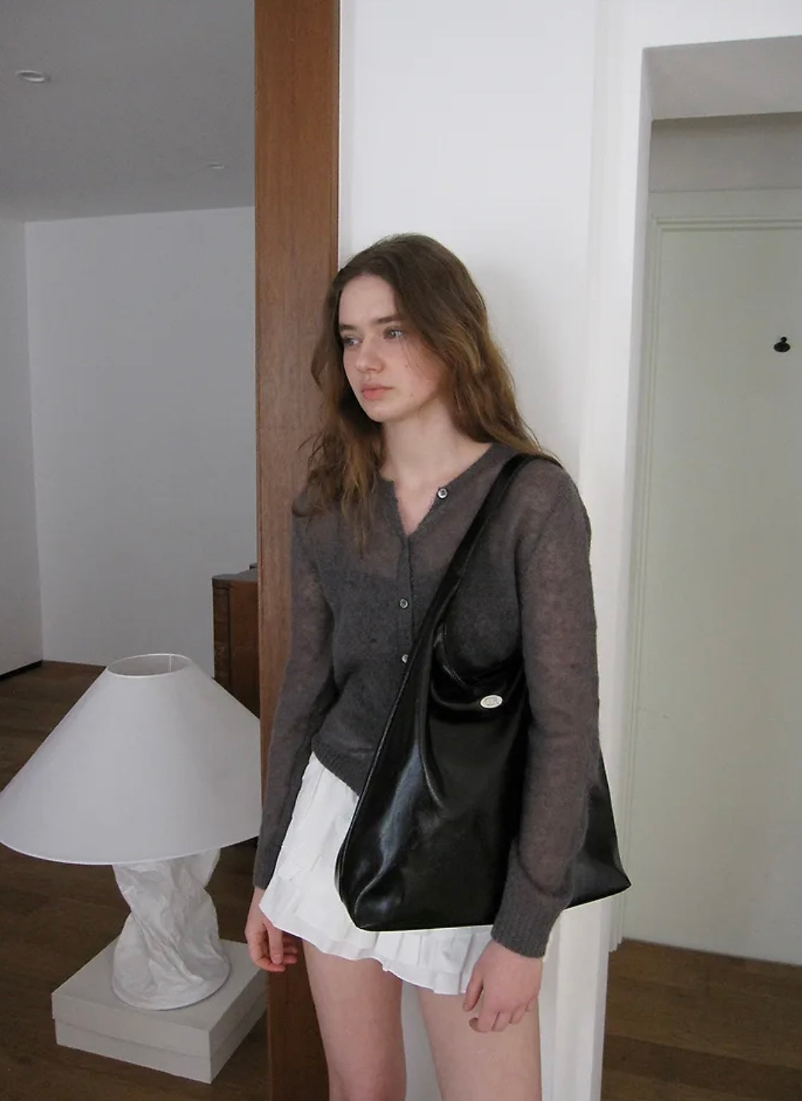 韓國小眾品牌🇰🇷Merci Suede Shoulder Bag 側孭袋👝