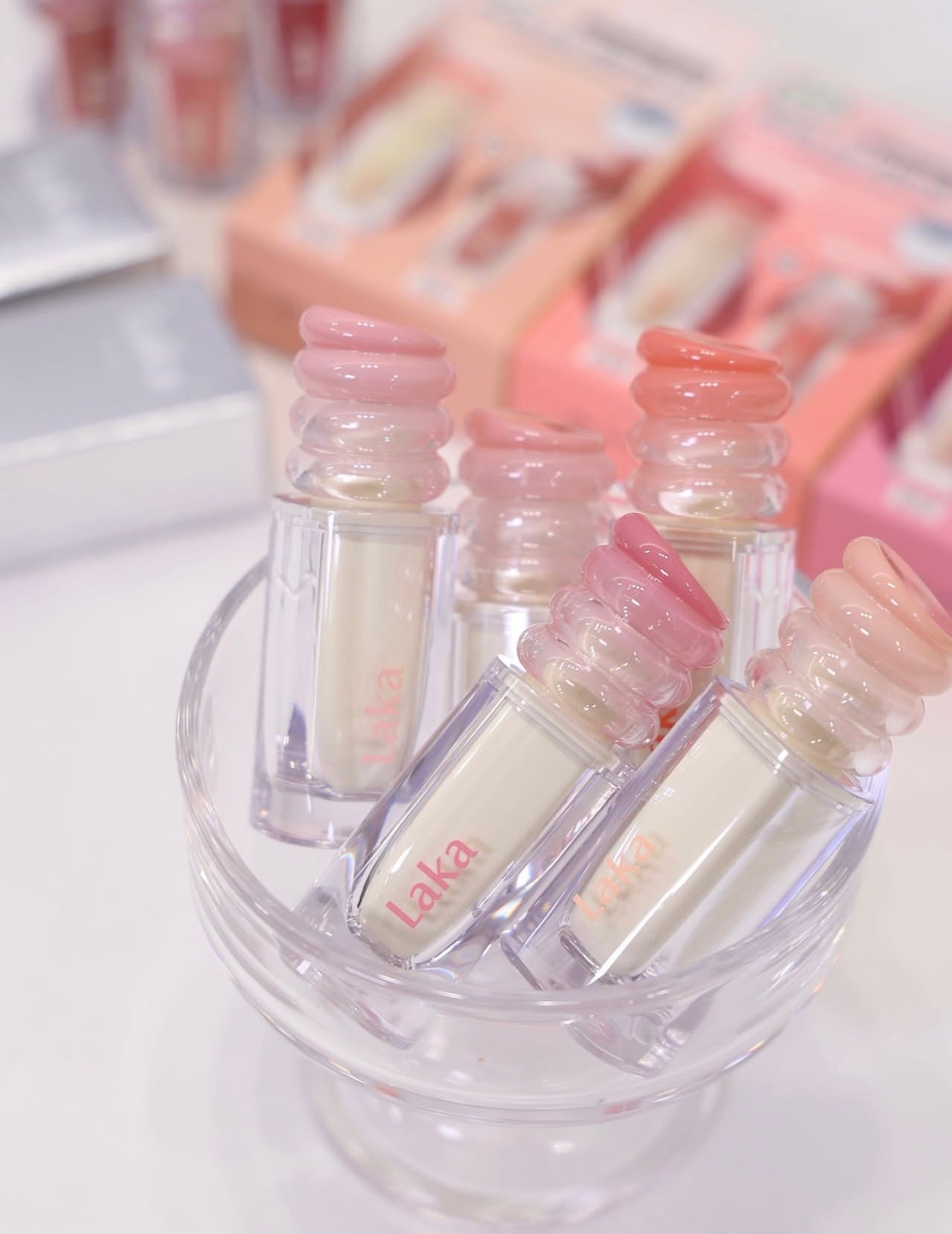 送mini裝✨少女心炸裂！Laka 持久裸色奶霜唇釉Buttery Nude Glassy Glow系列🧈