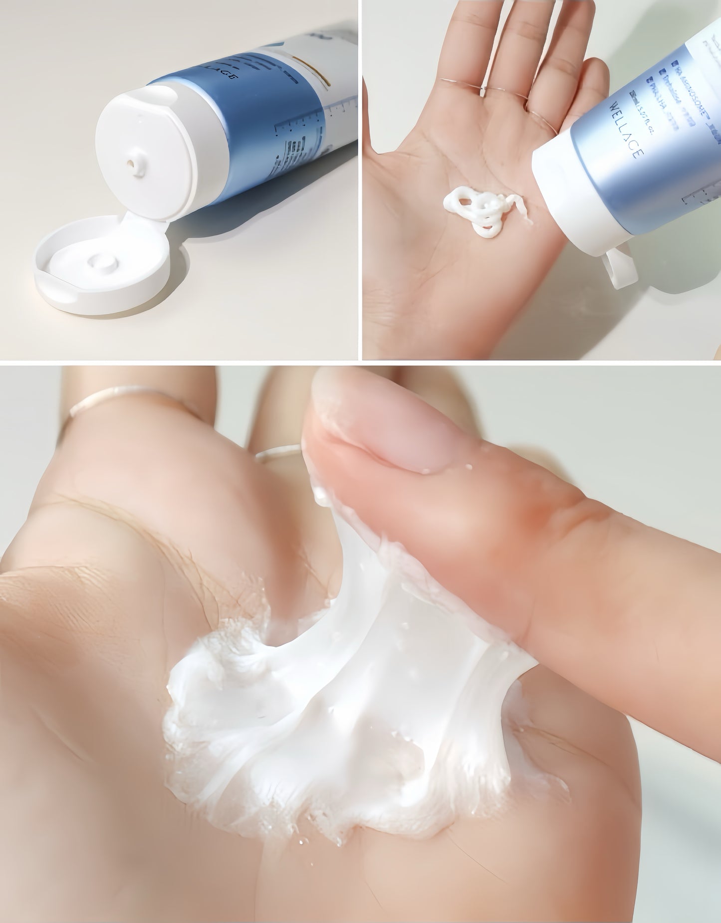 WELLAGE 真玻尿酸胺基酸潔面乳🫧| Real Hyaluronic Amino Cleansing Foam🩵