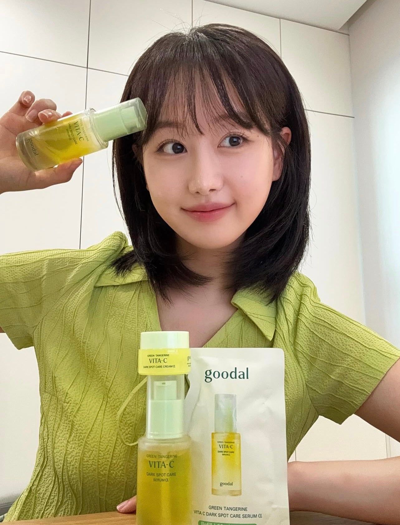 全新升級版💫✨新版本2倍濃度🍊 Goodal皇牌升級版青橘子維他命C淡斑精華ALPHA 💛 | 2週告別瑕疵💡