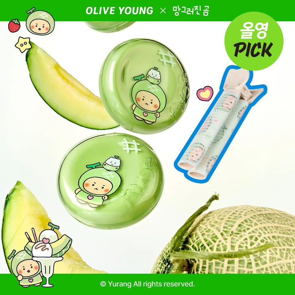 送土豆熊髮夾✨Fwee x土豆熊限定版🐻Cushion Glass Original 原生光澤肌氣墊粉底 SPF50+ PA+++💧