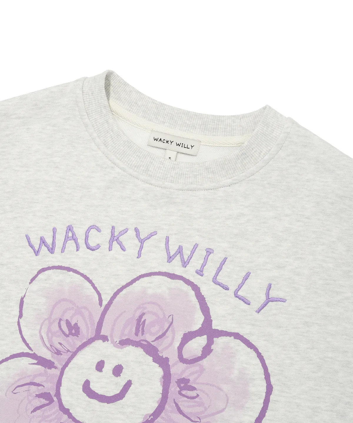 🌸 WACKY WILLY 微笑花花美式寬鬆衛衣 🌸
