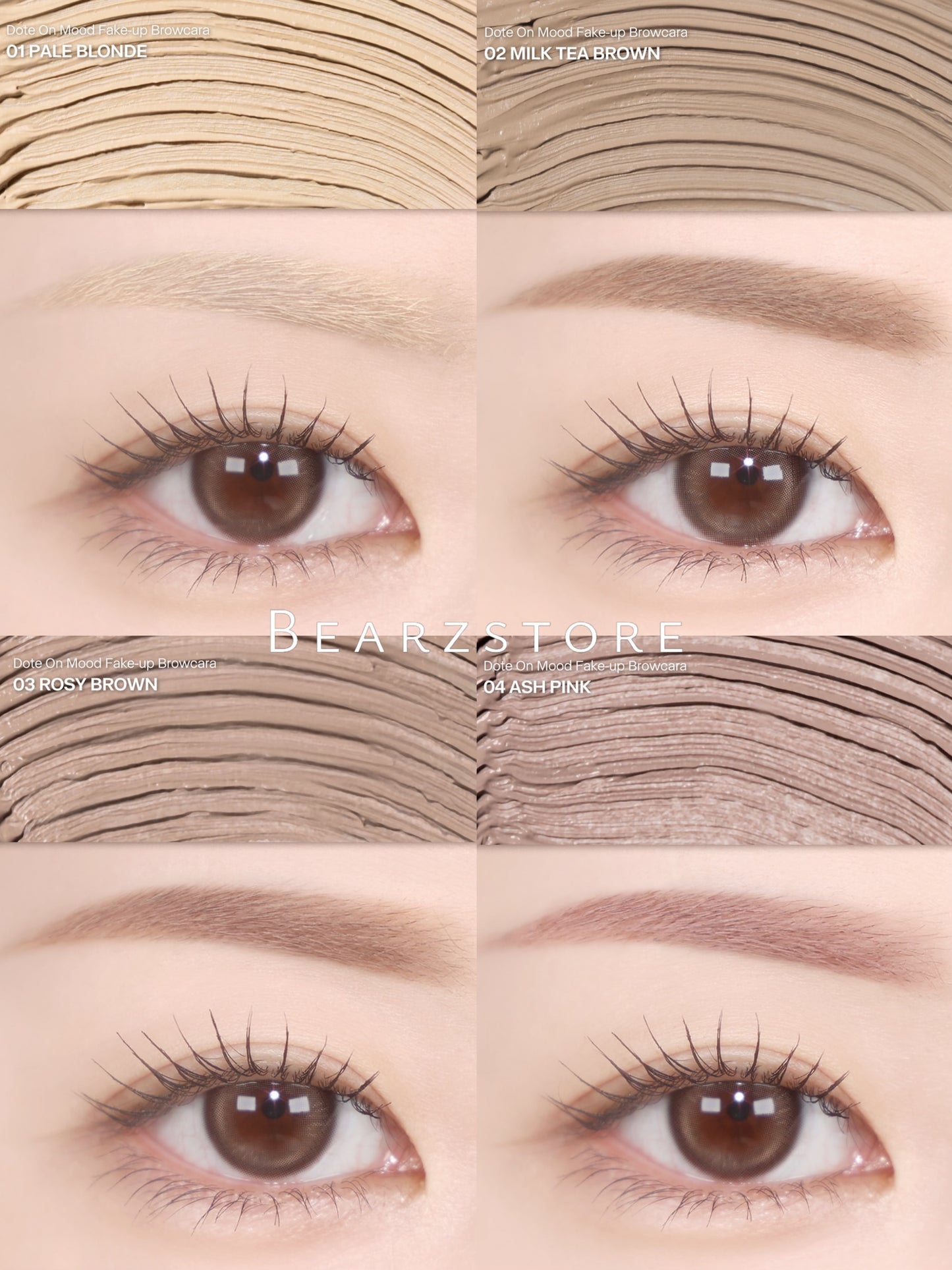 Heart Percent點綴氛圍感染眉膏💘 | Dote On Mood Fake-up Browcara