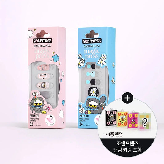 Dashing Diva Magic Press × Zoa Friends 聯名系列手/腳美甲貼片