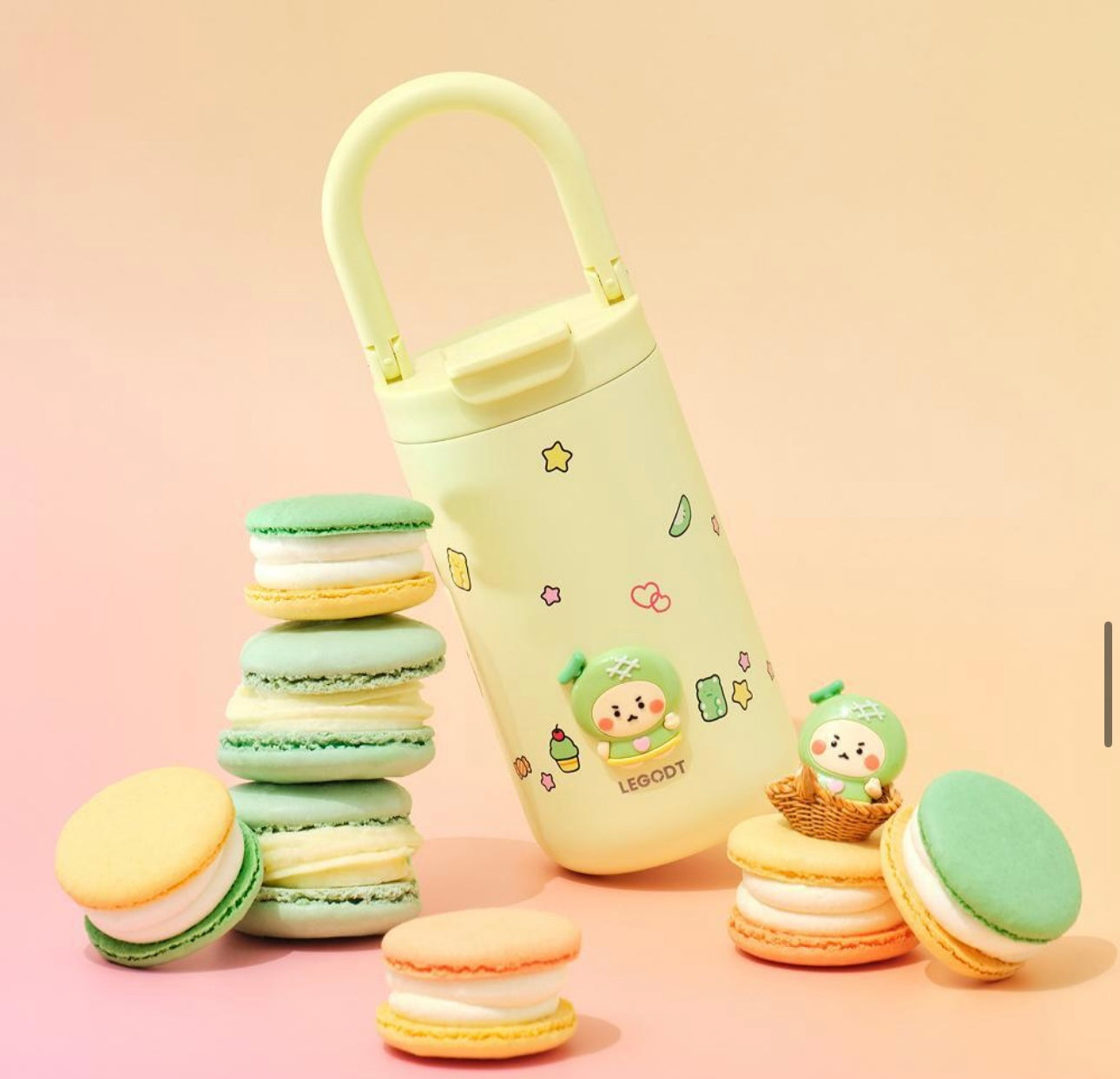 韓國人氣角色土豆熊 × OLIVE YOUNG 冷熱保溫杯LEGODT Loop Tumbler✨