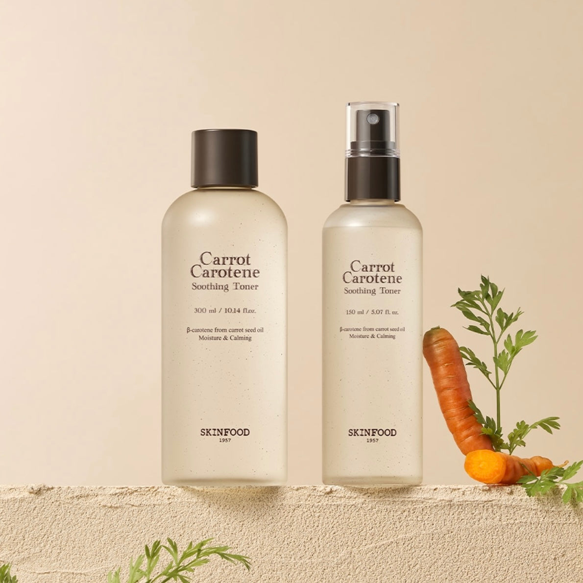 即時補水舒緩💦SKINFOOD 純素胡蘿蔔素保濕舒緩爽膚水🥕|SKINFOOD Carrot Carotene Soothing Toner