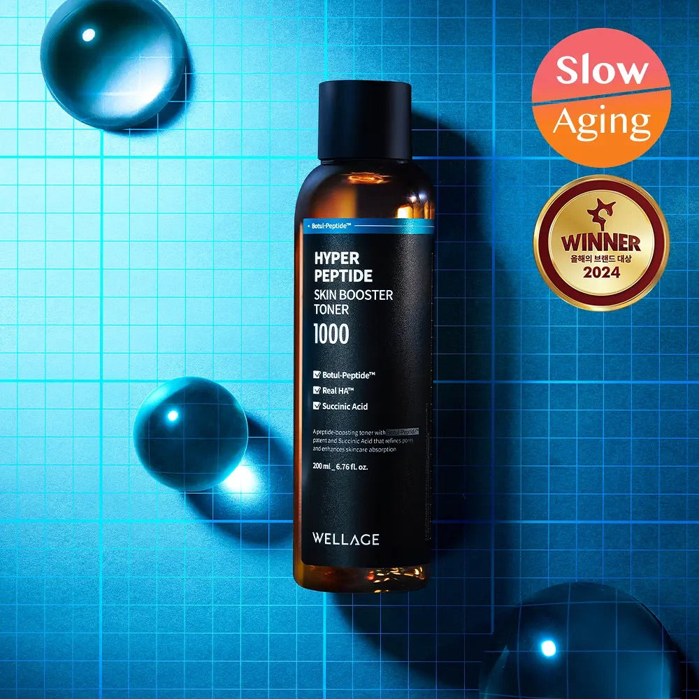 毛孔細緻水光瓶💫WELLAGE 超胜肽毛孔緊致精華水 ✨