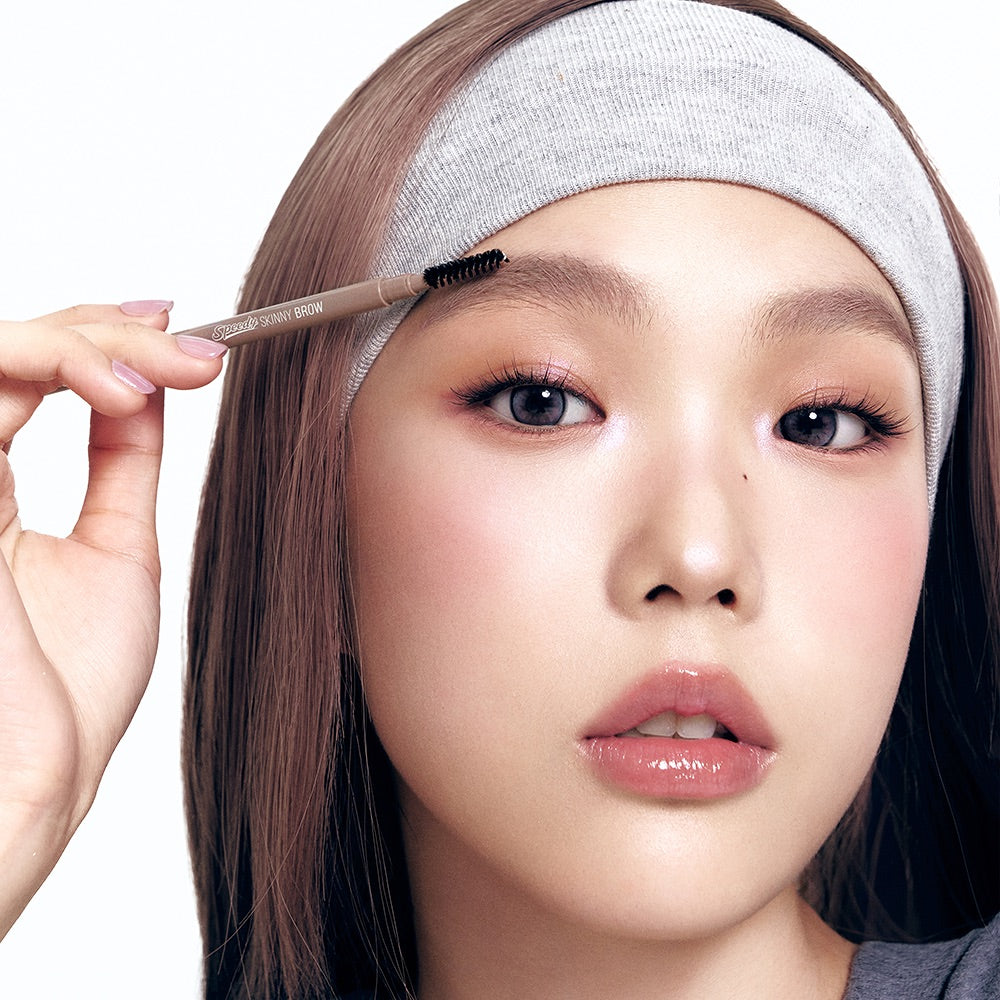 1+1套裝✨Peripera x 土豆熊纖細自然持久雙頭眉筆| Peripera Speedy Skinny Brow SET〰️
