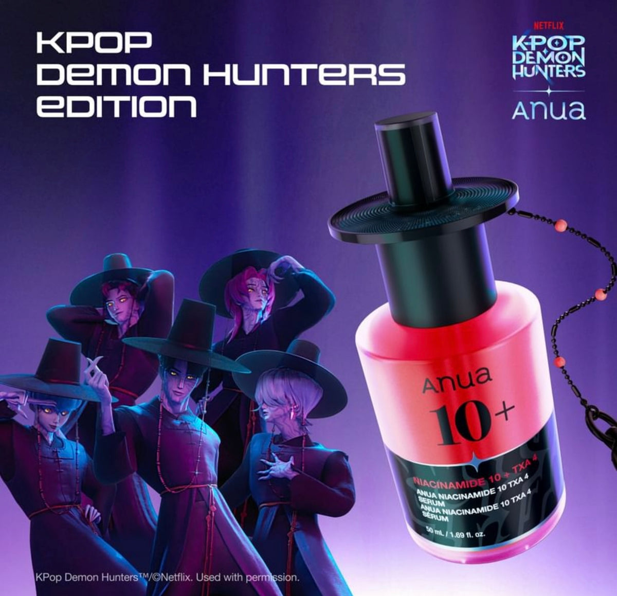 Kpop增量版🔥 ✨【驅魔級極光美白】Anua 10+ 煙酰胺 4%傳明酸精華✨