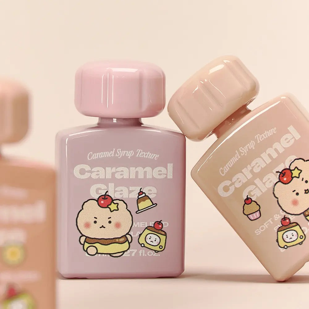 送mini唇釉✨韓國小眾彩妝Alternative Stereo x 土豆熊 Lip Potion Caramel Glaze自然立體焦糖水潤唇釉🌹