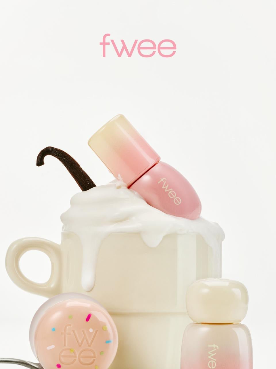 送唇彩✨奶油香草系列✨Fwee 純粉色持久定妝唇釉 Pink Obsession Stay Fit Lip Tint 🎀