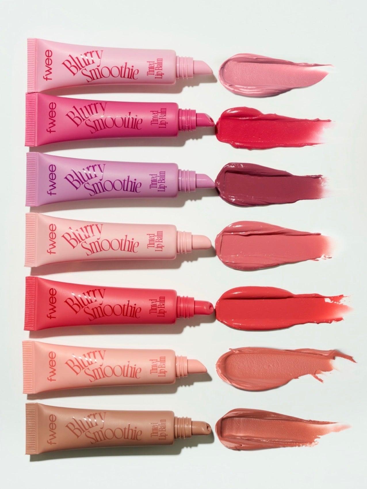 3大質地選擇💫fwee Smoothie Tinted Lip Balm 冰沙護唇膏系列🍧Glowy / Blurry / Melting