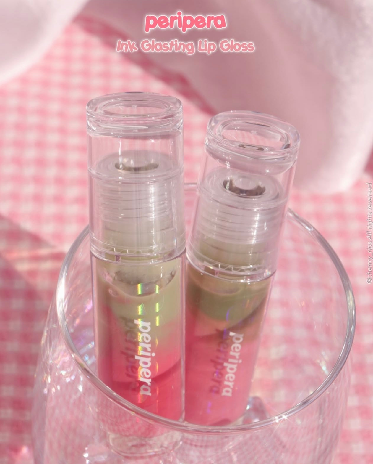 Peripera 墨水琉璃水光唇蜜💚🩷Edge Nude 系列| Peripera Ink Glasting Lip Gloss✨