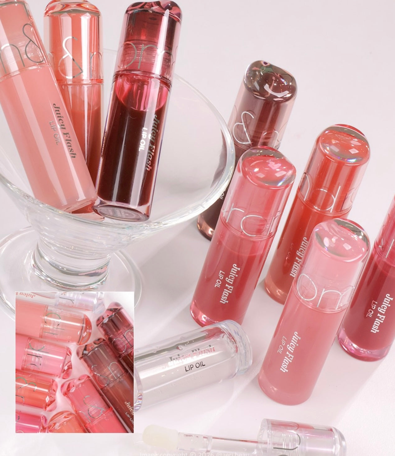 由 ILLIT Wonhee親自選色✨Romand 醇厚果汁剔透唇油 🫧| Romand Juicy Flash Lip Oil💖