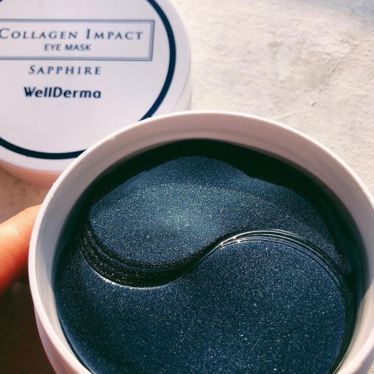 推薦眼乾、細紋人士✨|WELLDERMA 膠原蛋白深層滋潤水凝膠眼膜WellDerma Sapphire Collagen Impact Eye💦