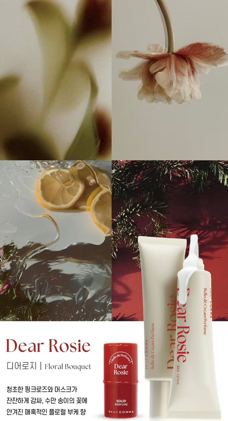 Daily Comma Bello de Perfume 質感固體香膏+ 香氛護手霜禮盒套裝💖