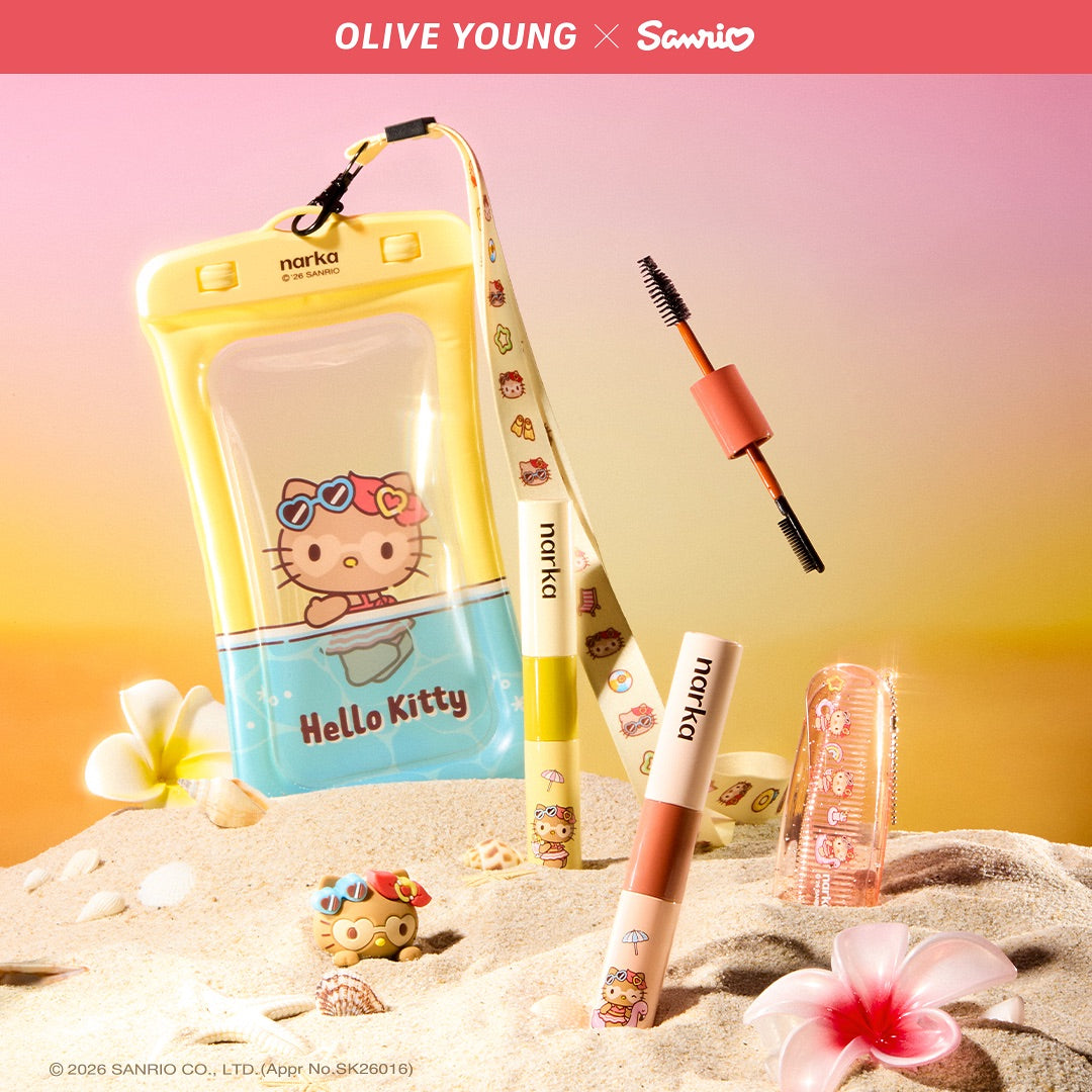 送防水手機套/梳仔✨韓國熱銷 No.1 ⭐️Olive Young 限定髮際線神器回歸！Narka雙頭碎髮整理頭髮睫毛膏✨