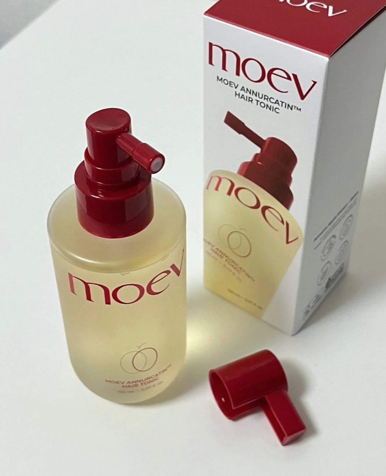 韓國的頂級醫美級護髮品牌🔥MOEV 賦活喚能養髮防脫精華液噴霧❤️ANNURCATIN™ Hair Tonic ✨