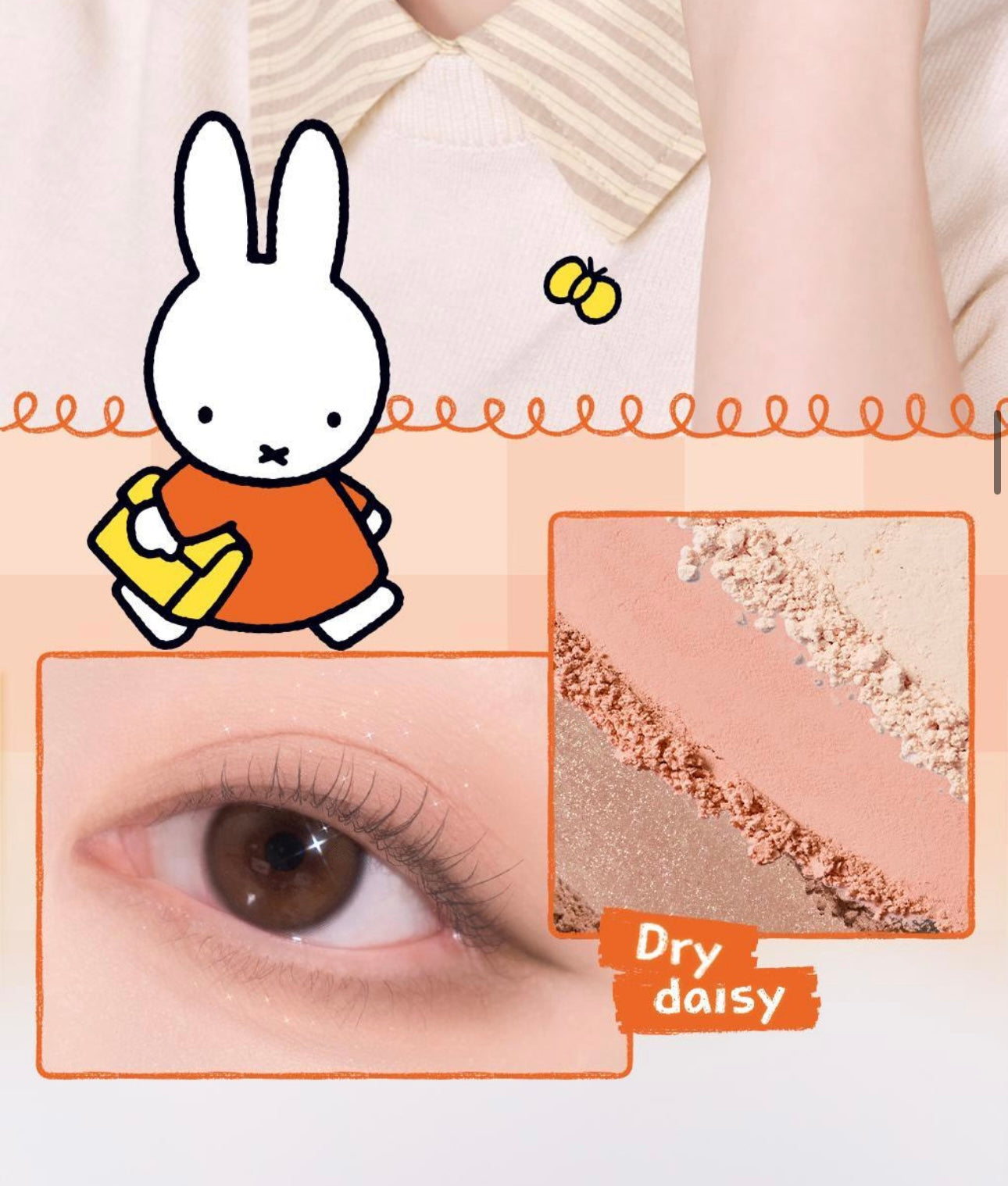 送Miffy Keyring Brush ✨Miffy × rom&nd Better Than Eyes新色眼影盤✨