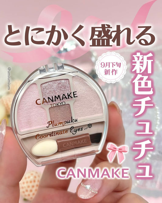 附眼影掃💫CANMAKE 淚袋專用眼影✨打造立體閃亮眼神