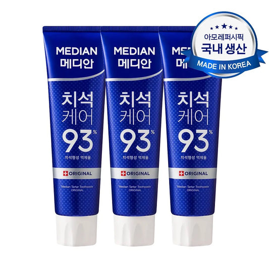 一刷即有感的淨齒神器✨韓國爆款國民級護齒品牌⭐️ MEDIAN微粒深層淨齒抗垢護齦牙膏🦷
