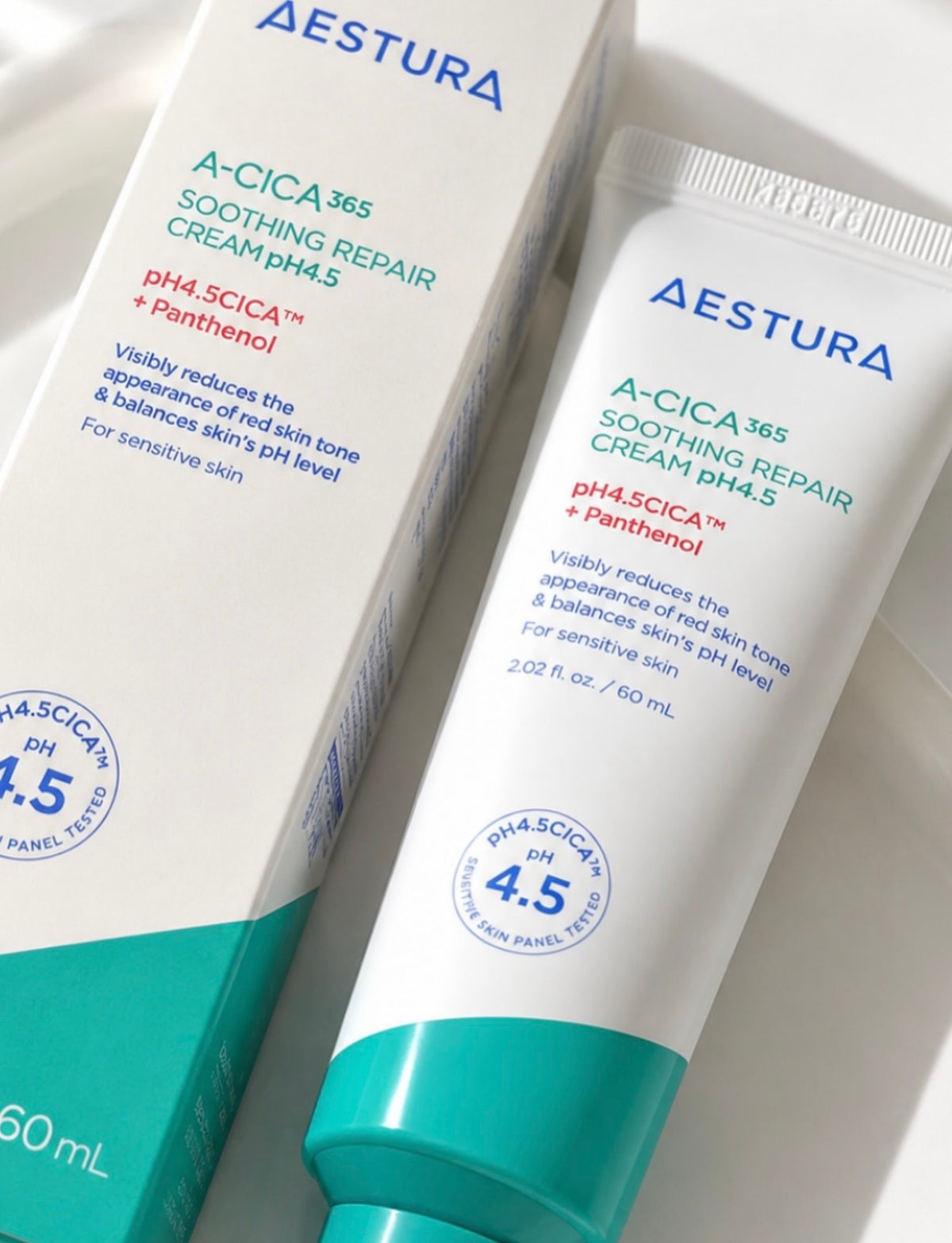 【敏弱肌的終極救星】✨AESTURA A-CICA 365 四重積雪草弱酸強效舒緩修護霜 pH4.5 ✨ AESTURA A-CICA 365 SOOTHING REPAIR CREAM pH4.5
