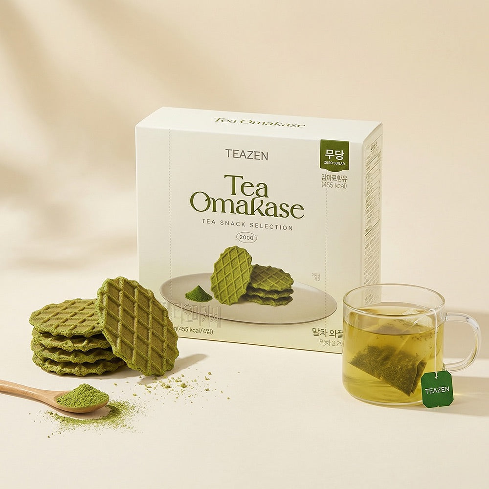 OY新品✨Teazen Tea Omakase 和風窩夫餅🧇