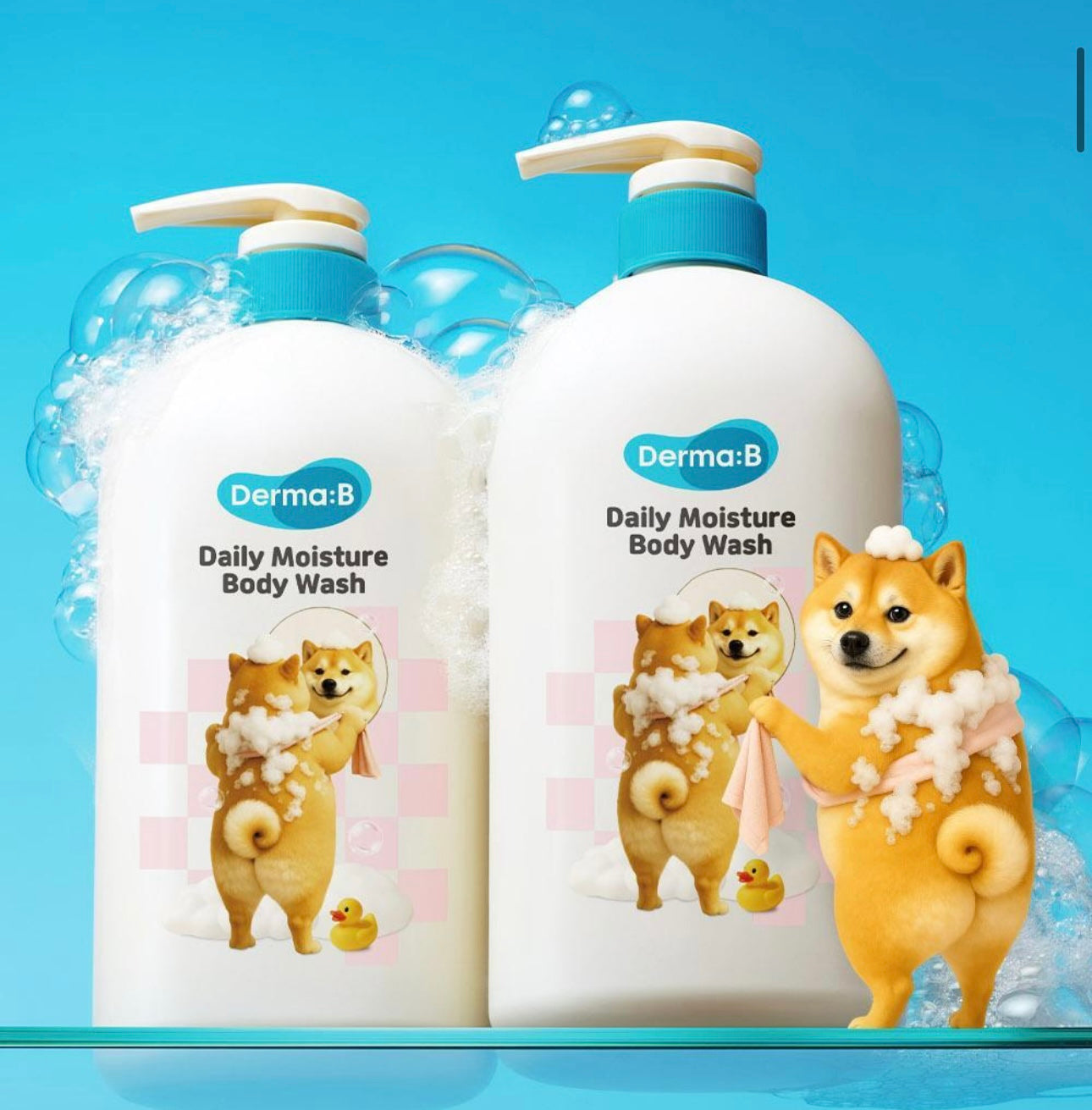 巨量裝✨Derma B x狗狗系列Daily Moisture Body Wash沐浴露🛁