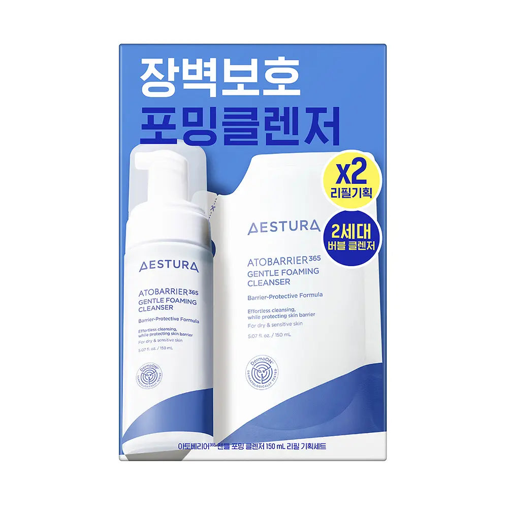 ☁️ AESTURA 瞬效舒緩泡泡潔顏乳✨AESTURA Ato Barrier 365 Foaming Cleanser