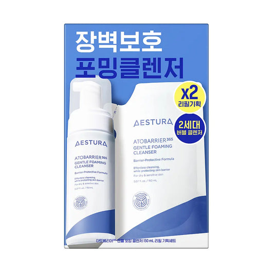 ☁️ AESTURA 瞬效舒緩泡泡潔顏乳✨AESTURA Ato Barrier 365 Foaming Cleanser